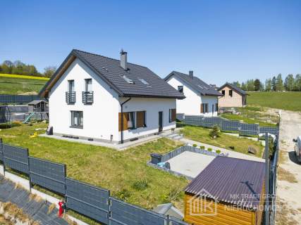 Nowy dom wolnostojący 116m2 ok. Wieliczki, 8ar