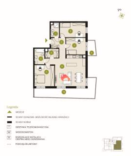 NOWY LUKSUSOWY APARTAMENT FLISY 4 POKOJE - 99,2M2