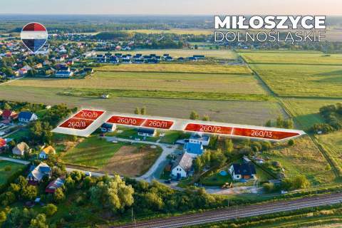 Na sprzedaż działki budowlane z MPZP, 13 km od Wrocławia