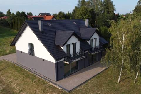 Dom z REKUPERACJĄ i Pompą ciepła - Bodzanów - Gmina Biskupice