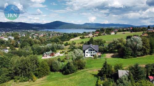 Działki MNU, widok na Jezioro Żywieckie, 2124 m 