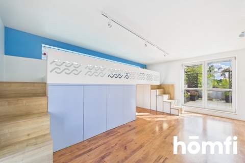 Dwupoziomowy apartament sauna, taras Śródmieście