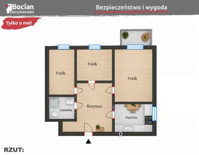 3 pokoje z ogromnym potencjałem w sercu Gdańska