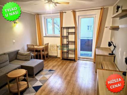 Umeblowana kawalerka 37,5 m2, Na Barciach, balkon