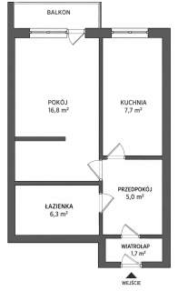 Piękne mieszkanie w cichej okolicy z balkonem