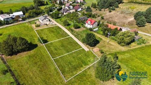 Działki budowlane na płaskim terenie