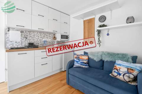 Mikro apartament 12,42 m nad morzem 400 m od pl