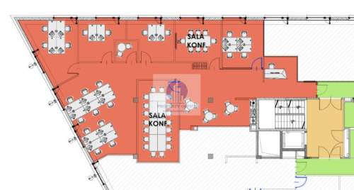 Wawer lokal biurowy 258,34m2 do wynajęcia
