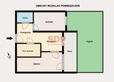 3 pojowe mieszkanie przy parku