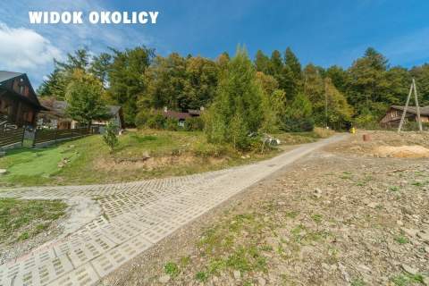 Widokowa działka budowlana 1127 m Bystra Śląska