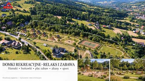 Działka budowlano-rolna 3,6ha z panoramą Mszany