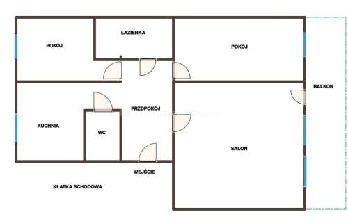 Mieszkanie na sprzedaż, 65 m2, Chojnice