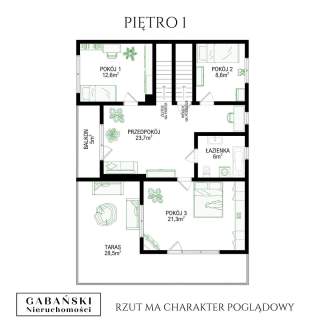 PRZESTRONNY DOM Z DUŻYM GARAŻEM I ZADBANYM OGRODEM