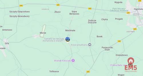 Działka rolna ok. 2 ha w gminie Czyże.