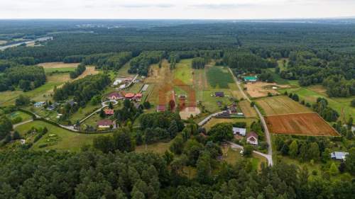 Działka budowlana w Enklawie lasu w Krzywej 31 AR