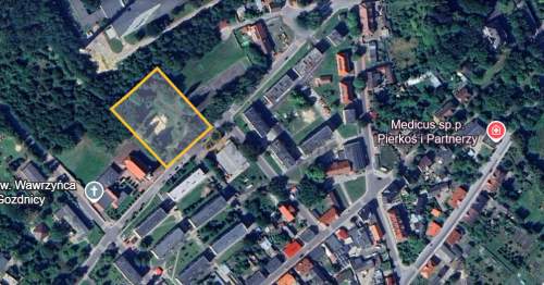 Świetna działka w Gozdnicy - MPZP.