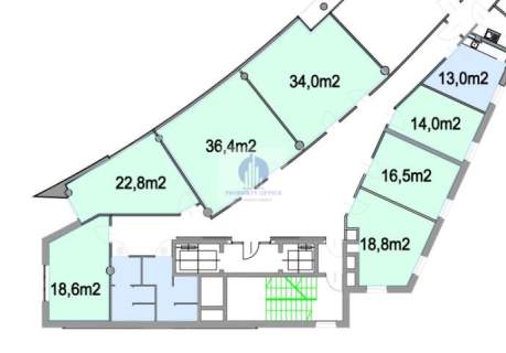 Praga Południe lokal biurowy 174,10 m2 do wynajęcia