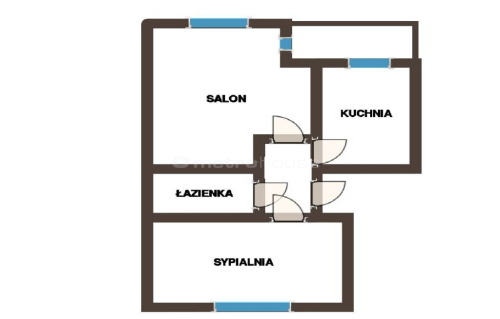 2 pokoje, Rybnik Osiedle Południe duży balkon