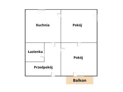 Mieszkanie 55 m , 2 pokoje, Lesko