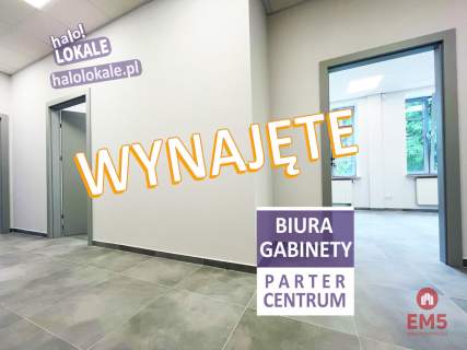 Biura, gabinety w centrum, parter