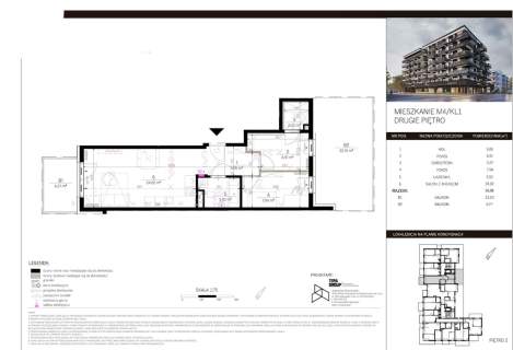 NOWE mieszkanie 50,08 m2 ul. Pawia