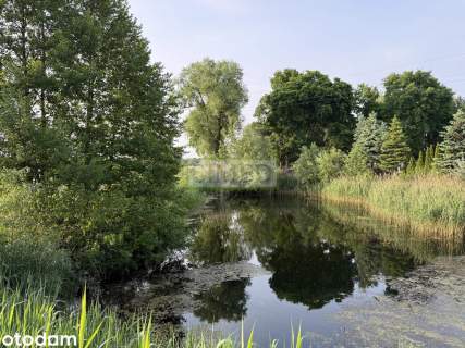 Działka budowlana ze stawem i zagajnikiem Tułowice
