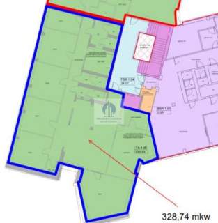Ursynów, biuro 351,75 m2 do wynajęcia