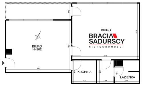 Biuro na wynajem/ 68m2