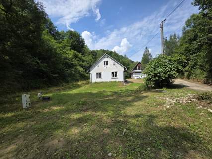 Działka BUDOWLANA i dom.31 ary Bieszczady, Bóbrka, k. SOLINA