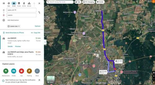 Woda Prąd Bezterminowe WZ 8 km od Leszna