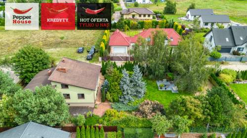 Dom z dużym ogrodem i prywatnością Ciele