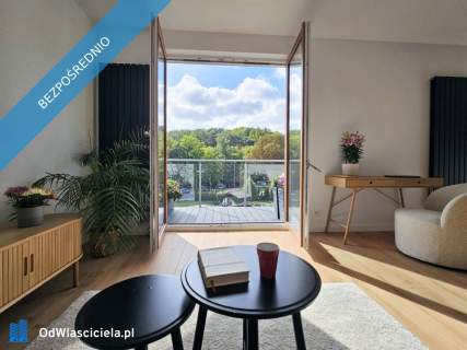 Dwupoziomowy apartament 66 m 2 tarasy Wrzeszcz Górny widok na...