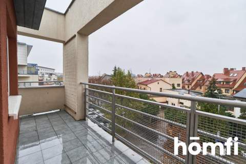 63,36 m2 Partynice balkon ostatnie piętro