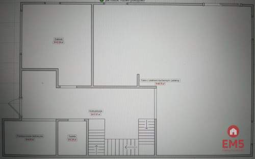 Szeregówka skrajna z działką 750m2