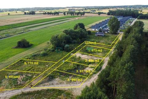 działka z widokiem - 944m2 - gm. Dobrzyniewo Duże