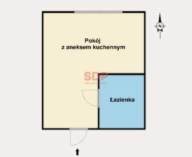 Kawalerka po remoncie przy Dworcu Fabrycznym 