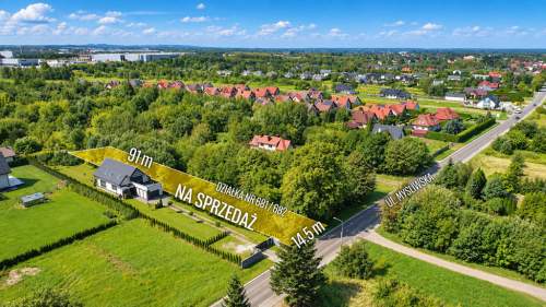Północ Rzeszowa - działka 12,71a - Myśliwska
