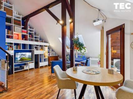 120m2 przestrzeni z tarasem i antresolą