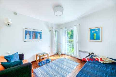 Uroczy apartament z dużym tarasem Jurata