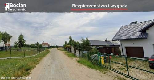 Działka budowlana na granicy Pępowa i Banina