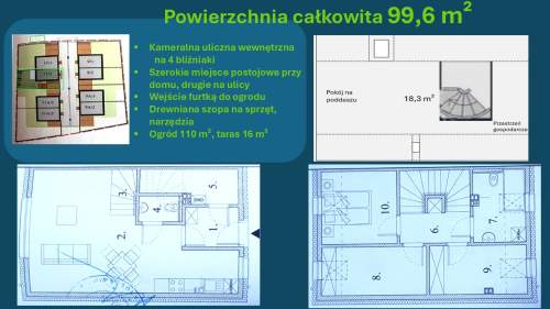 Gotowy do wprowadzenia się DOM bliźniak W SPOKOJNEJOKOLICY