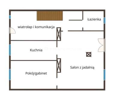 Duży domprzestrzeń, ogród i spokój w zasięgu ręki