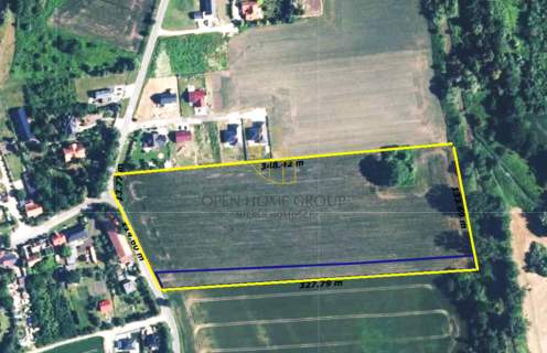 Szukalice, działka budowlana 43100 m2, media