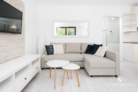 35 metrowe, komfortowe studio w Fabryce Czekolady