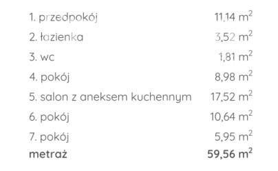 Mieszkanie z balkonem.
