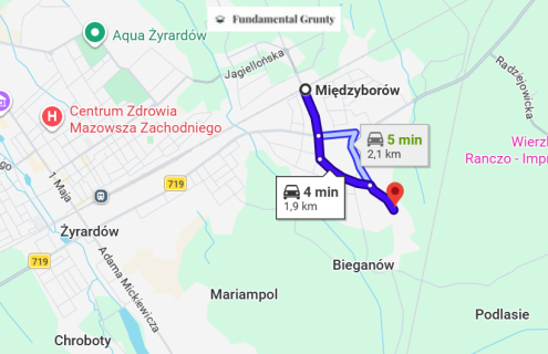 Działka budowlana 1 900 m w zielonym Bieganowie. MPZP, las w...