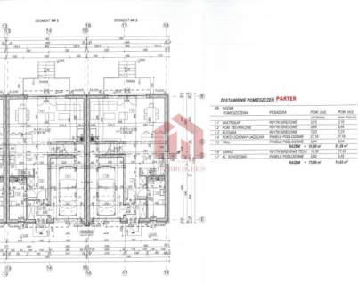 Segment narożny z garażem 139m2 WIDOK na las