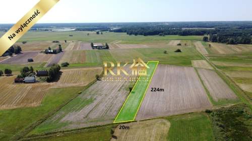 Działka rolna 0.43 ha Dobrzanów gm. Skórzec