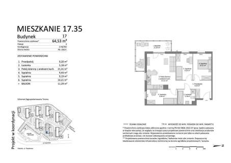 Czteropokojowe Mieszkanie z Balkonem, Łostowice