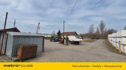 Działka przemysłowa 6200 m z MPZP Żyrardów